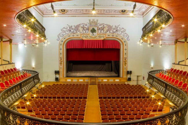 Teatro Carolina Coronado de Almendralejo Escenario