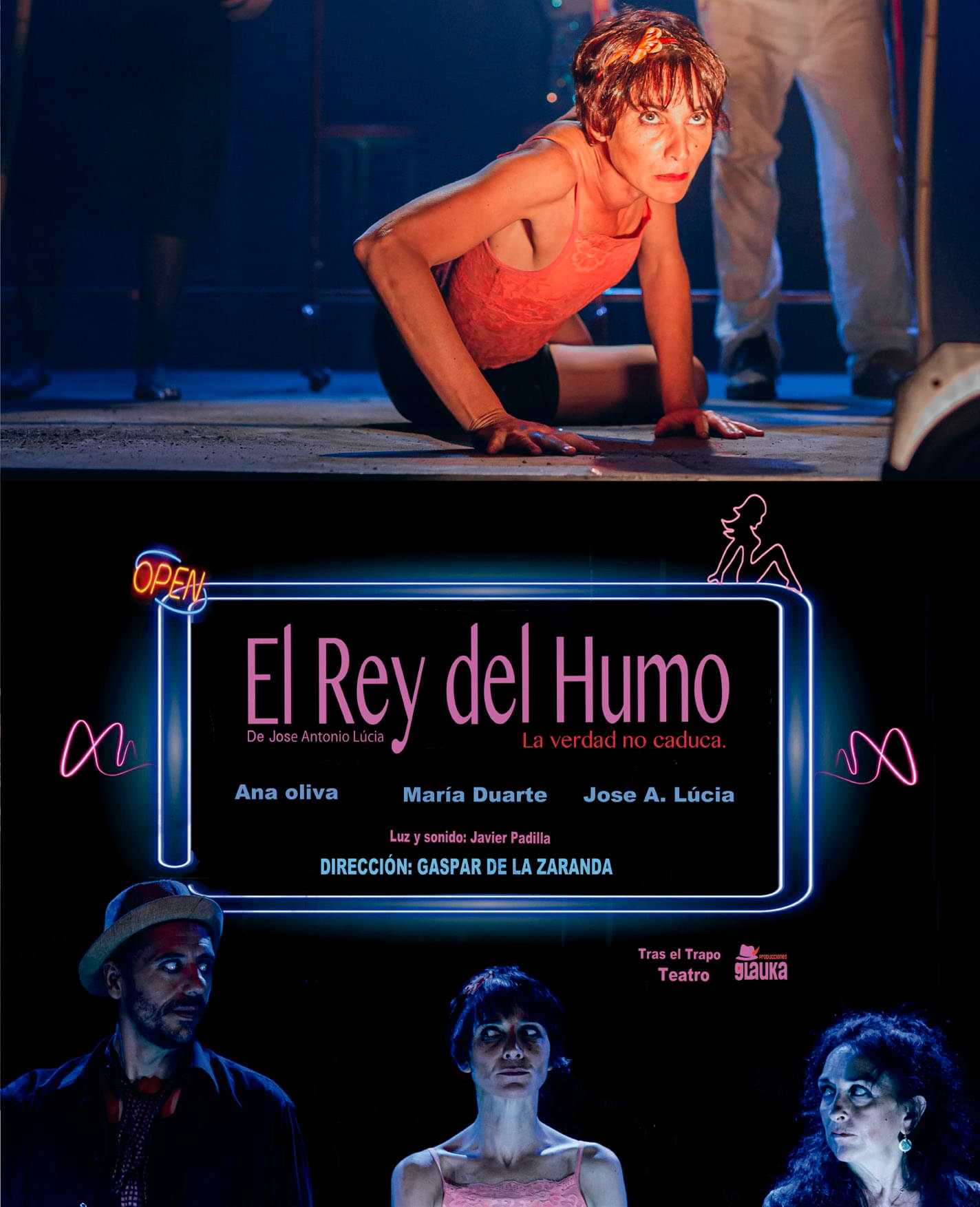 El rey del Humo Teatro Carolina Coronado