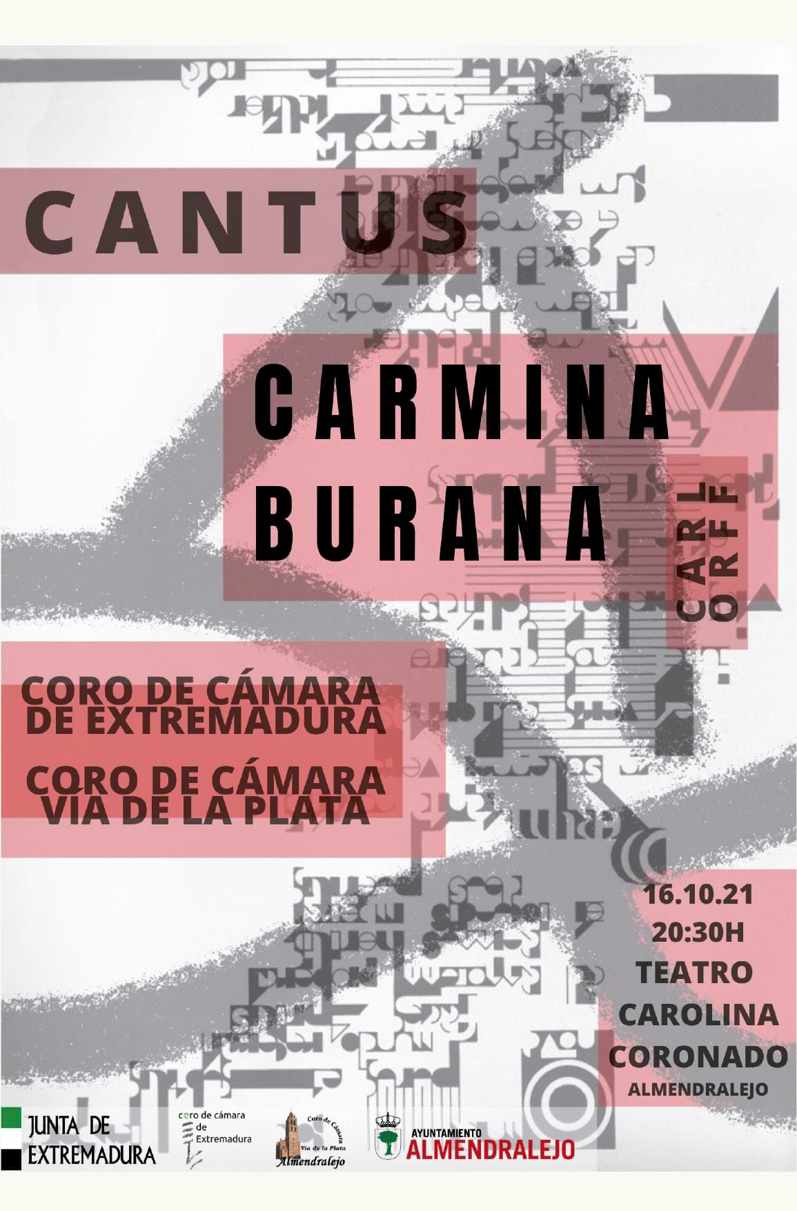 Carmina Burana Teatro Carolina Coronado
